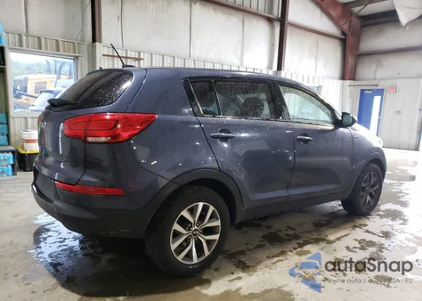 2016 Kia Sportage Lx from USA, damaged, VIN KNDPBCACXG7851601